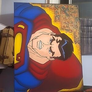 Superman Painting